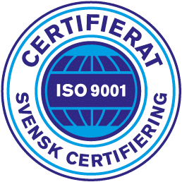 Certifierat enligt ISO 9001, Svensk Certifiering